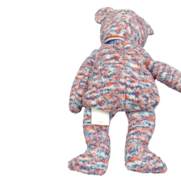 •2000 Ty Beanie Baby USA the Fourth of July Bear  Red ,White  and Blue Plush - Picture 9 of 9